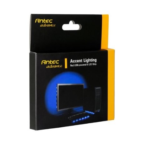 Bande 6 LED USB Bleu Accent Lighting
